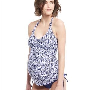 Maternity tankini swimsuit